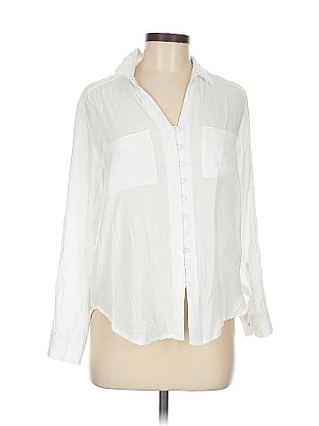 Velvet Heart 3/4 Sleeve Button-Down Shirt (view 1)