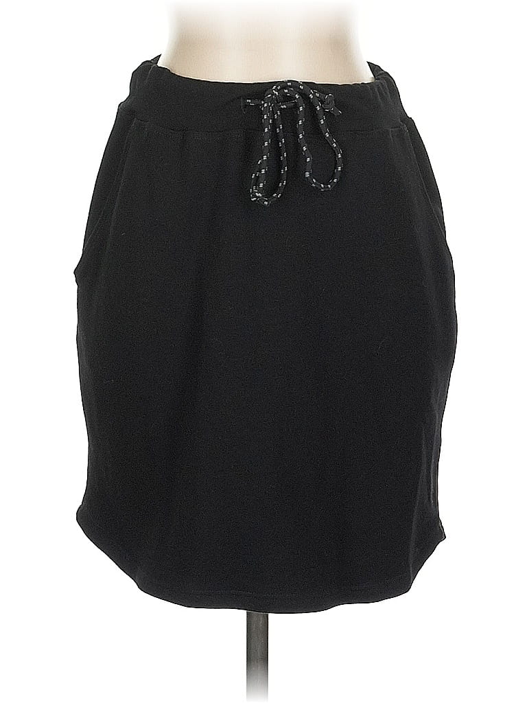 Pre-owned Sundry For Evereve Casual Skirt In Black