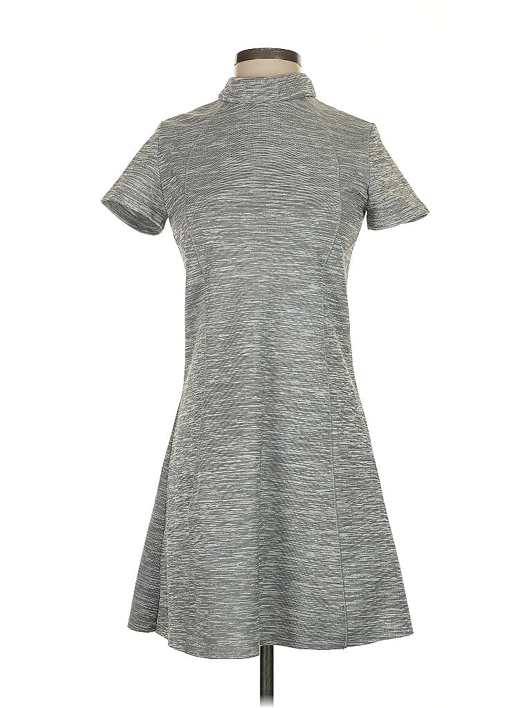Pre-owned Zara W&b Collection Casual Dress In Gray