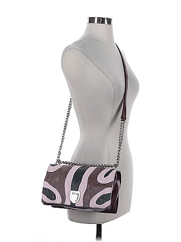 Christian Dior Stitched Leather Diorama Medium Flap Crossbody (view 2)
