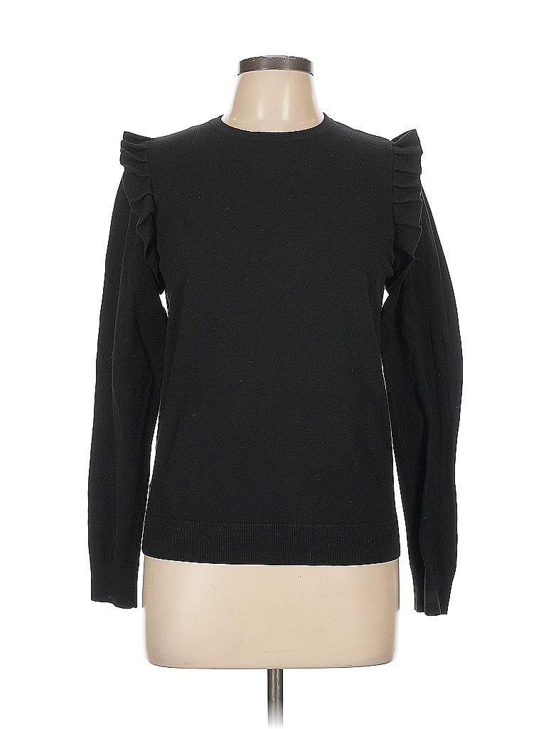 Pre-owned Ann Taylor Pullover Sweater In Black