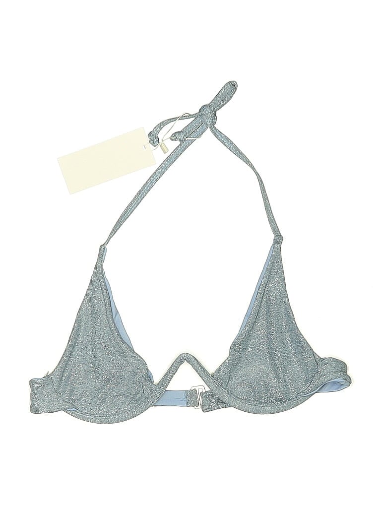 Sunday Brunch Swimsuit Top Blue Swimwear