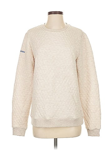 Marine Layer Ivory Sweatshirt Size S