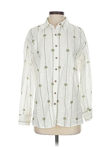 Blue Island Long Sleeve Button-Down Shirt (view 1)