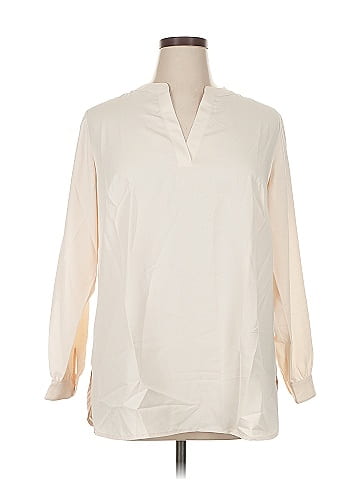Anne Klein Long Sleeve Blouse (view 1)
