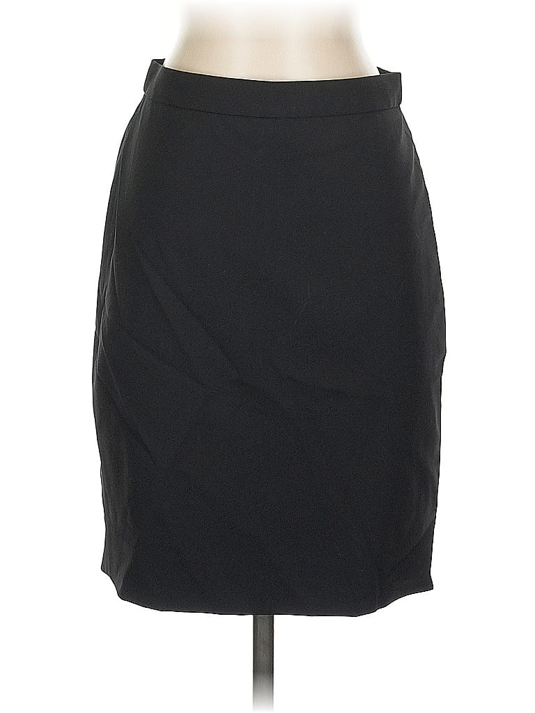 Pre-owned J.crew 365 Wool Skirt In Black