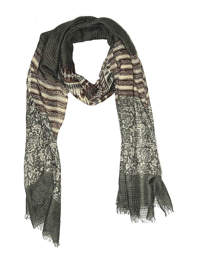 Pre-owned Unbranded Scarf In Gray