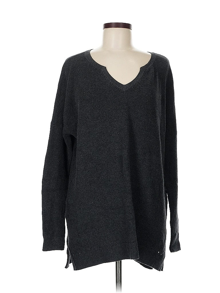 CABI Pre-owned Pullover Sweater In Gray