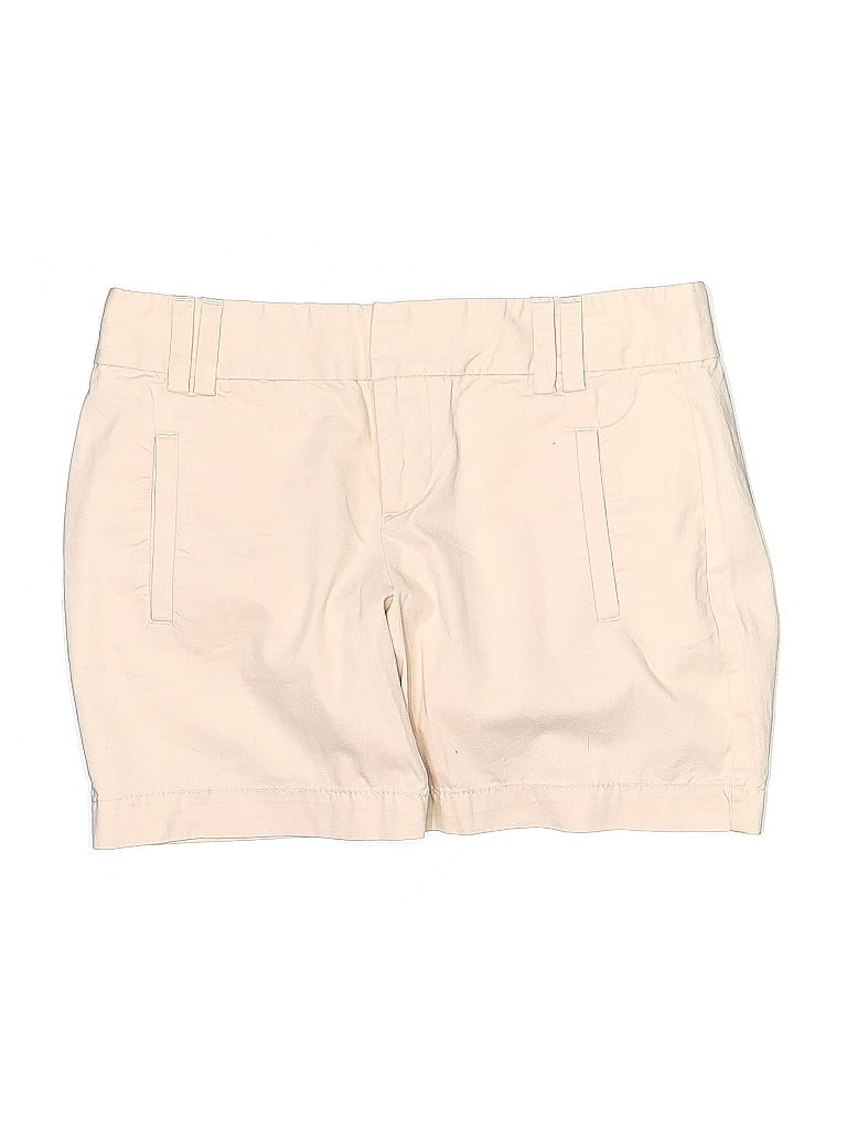Pre-owned Ann Taylor Loft Khaki Shorts In White