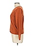 T Tahari Orange Brown Pullover Sweater Size L - photo 5