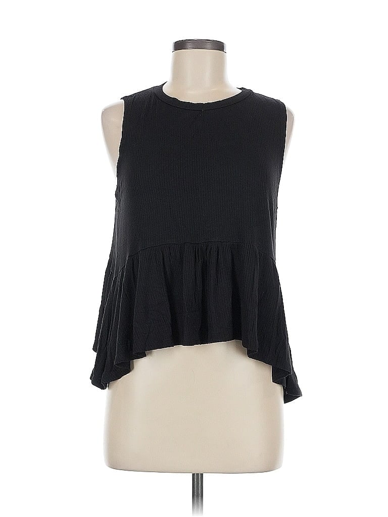 Pre-owned West Of Melrose Sleeveless T-shirt In Black