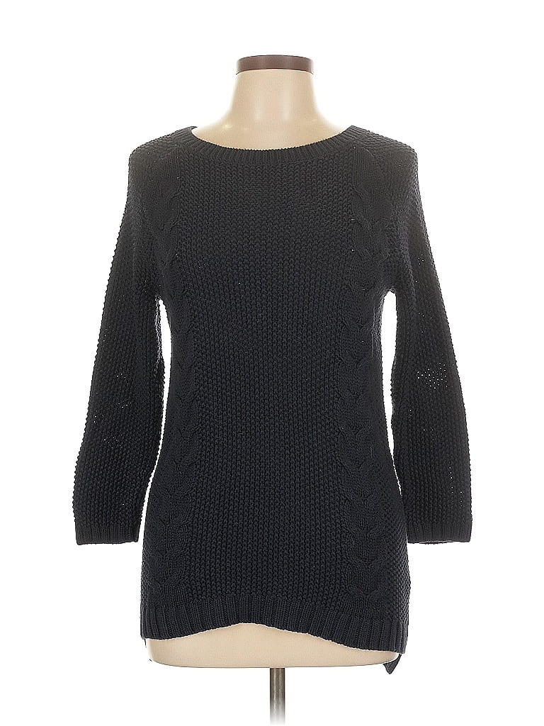 Pre-owned Cynthia Rowley Tjx Pullover Sweater In Black