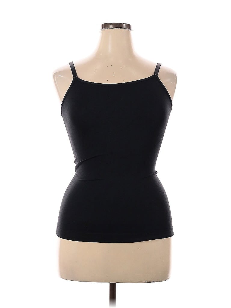 Pre-owned Empetua Tank Top Black Strapless Neckline Tops