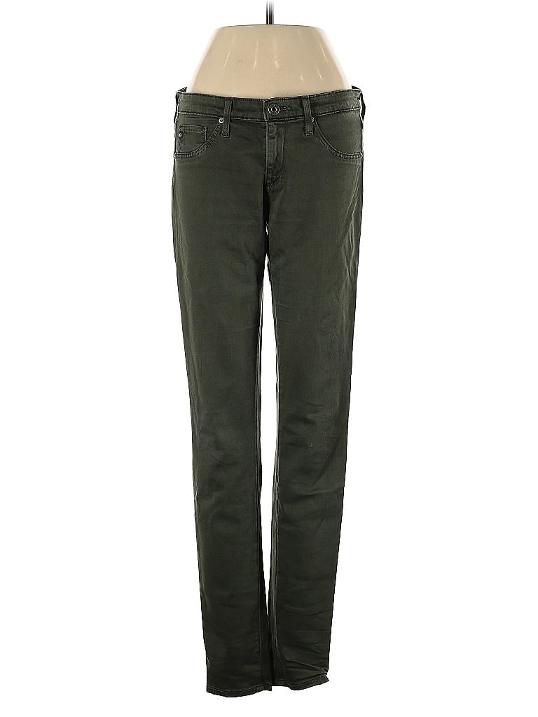 Pre-owned Adriano Goldschmied Jeans In Green