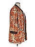 R&M Richards Print Brown Blazer Size 14 - photo 3