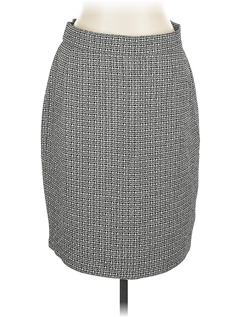 Pre-owned Gai Mattiolo Formal Skirt In Gray