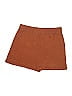 Double Zero Solid Brown Athletic Shorts Size L - photo 2