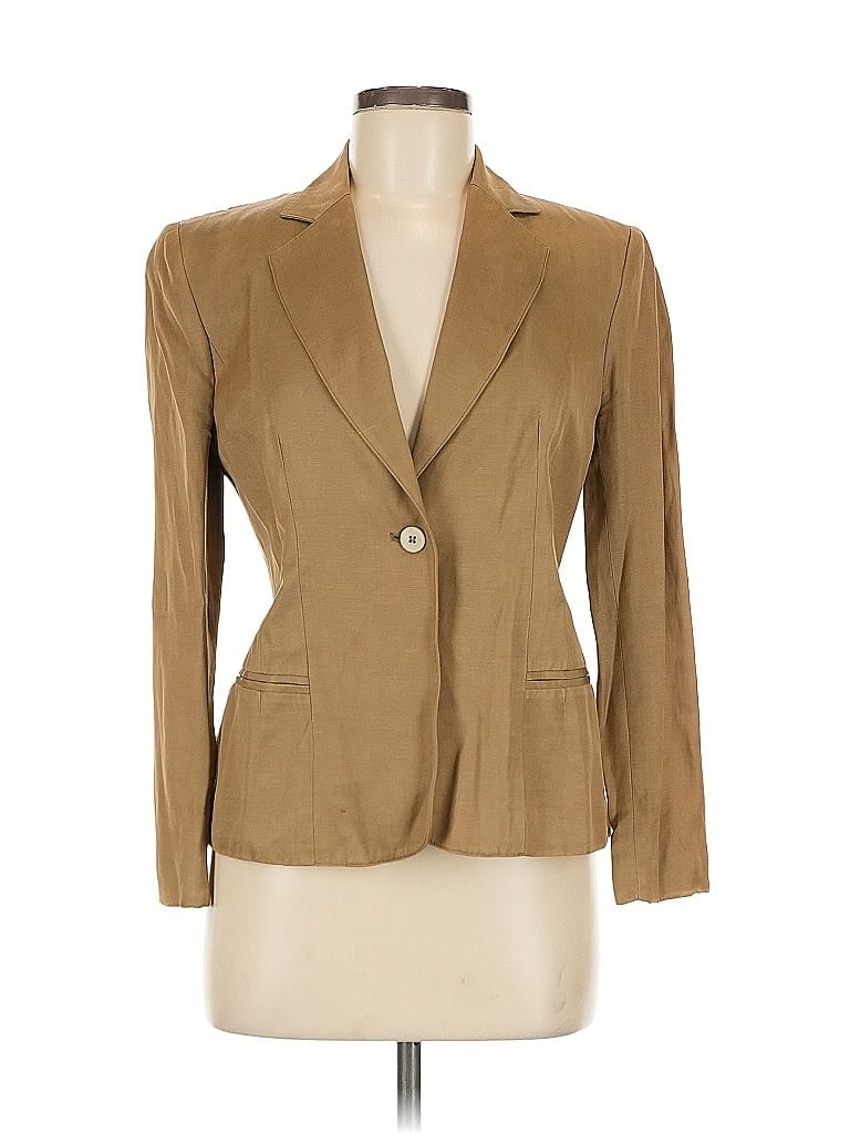 Pre-owned Laundry By Shelli Segal Blazer Jacket In Brown