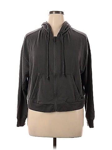 Kensie Zip Up Hoodie (view 1)
