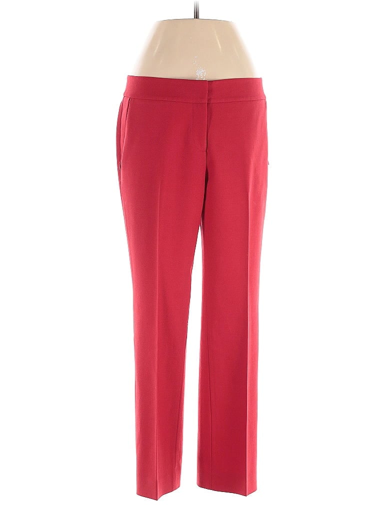 Pre-owned Classiques Entier Wool Pants In Red
