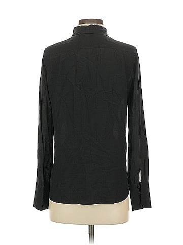 Roberto Cavalli Long Sleeve Silk Top (view 2)