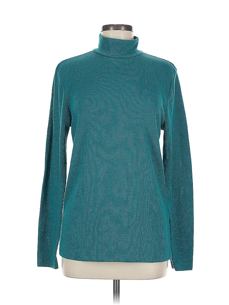 Pre-owned Lularoe Turtleneck Sweater In Blue