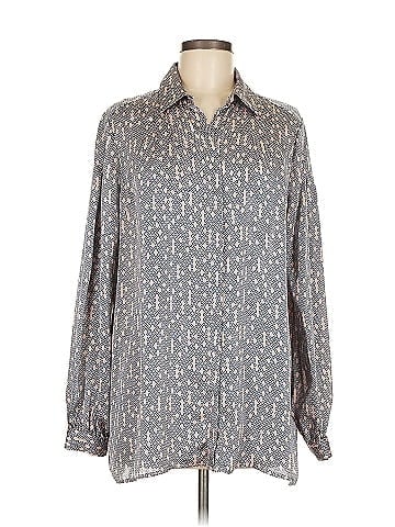 Equipment Long Sleeve Blouse (view 1)