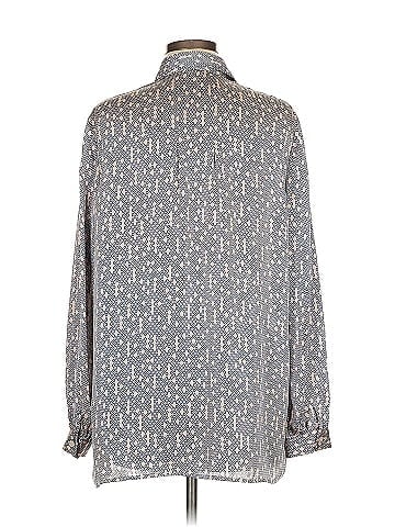 Equipment Long Sleeve Blouse (view 2)