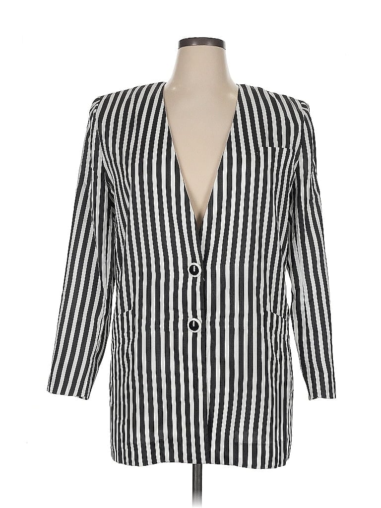 Click to view more detailed imagery on our partner's website Pre-owned Leslie Fay Blazer Jacket In White