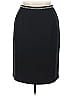 Le Suit 100% Polyester Solid Black Formal Skirt Size 14 (petite) - photo 1