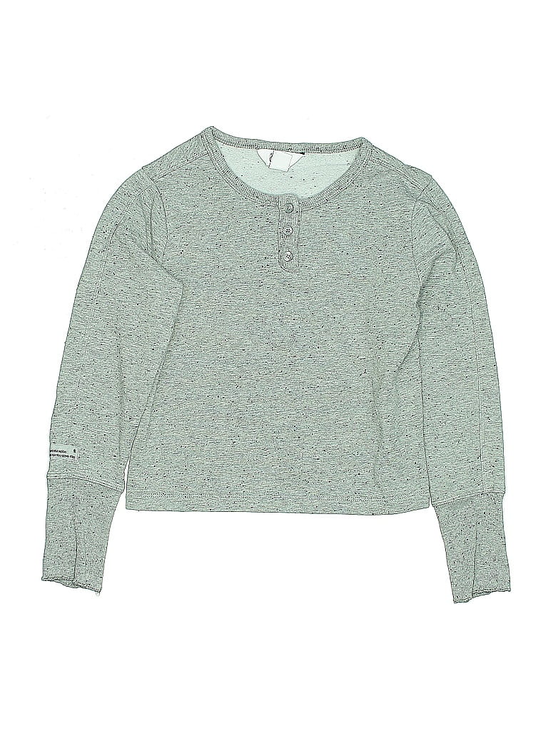 Pre-owned Athleta Kids' Pullover Sweater In Green