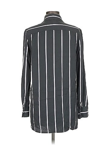 Equipment Long Sleeve Button-Down Shirt (view 2)