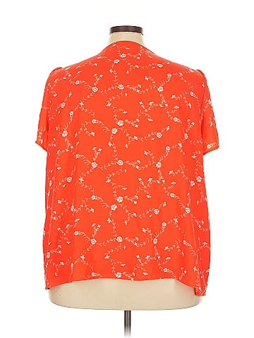 LC Lauren Conrad Short Sleeve Blouse (view 2)