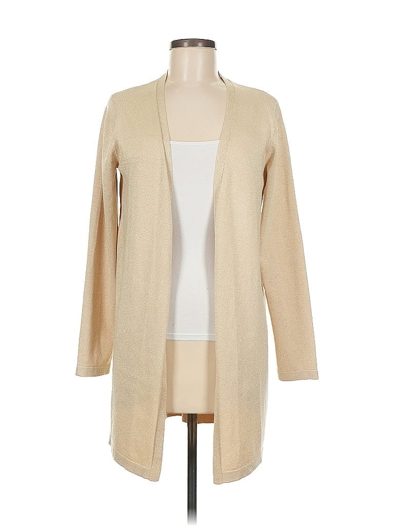 Pre-owned Assorted Brands Cardigan Sweater In Brown