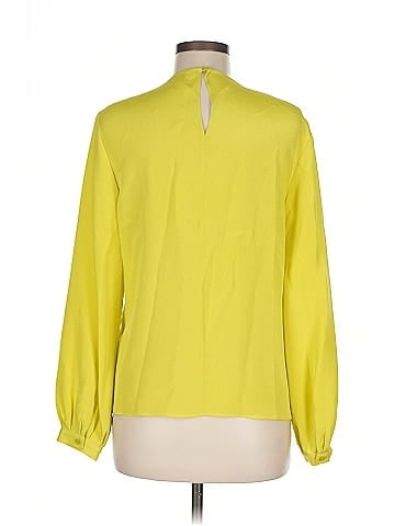 The Fold Long Sleeve Silk Top (view 2)