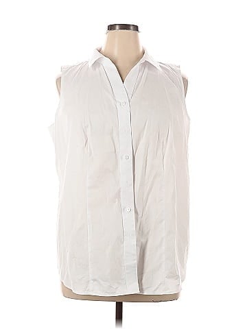 Talbots Outlet Sleeveless Button-Down Shirt (view 1)