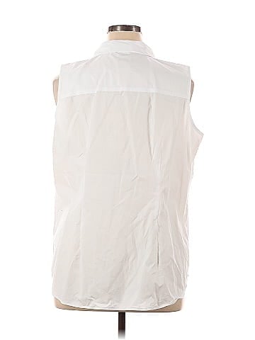 Talbots Outlet Sleeveless Button-Down Shirt (view 2)