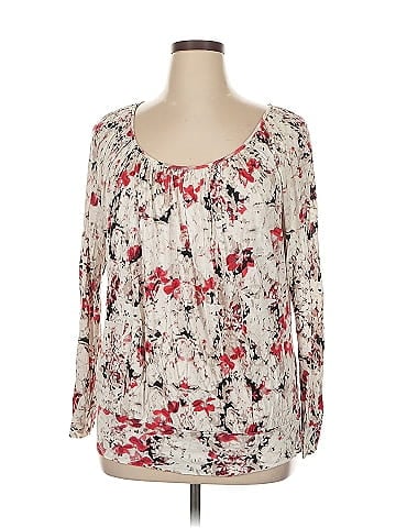 Daisy Fuentes Long Sleeve Blouse (view 1)