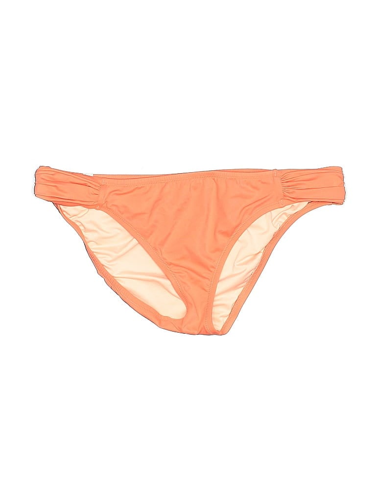 Pre-owned Victoria's Secret Swimsuit Bottoms In Orange