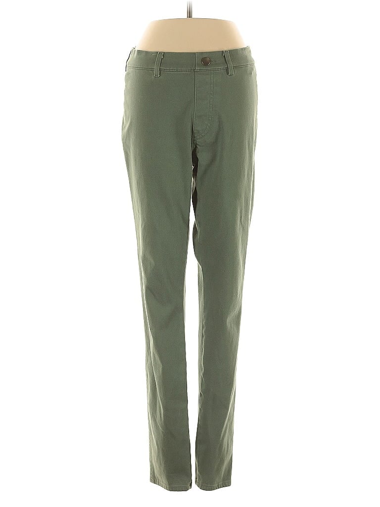 Pre-owned Uniqlo Jeggings In Green
