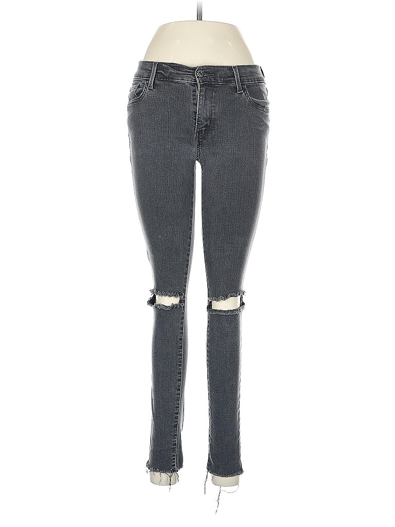 Pre-owned Levi's Jeans In Gray