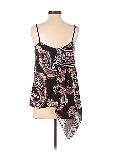 HD in Paris Sleeveless Silk Top (view 2)