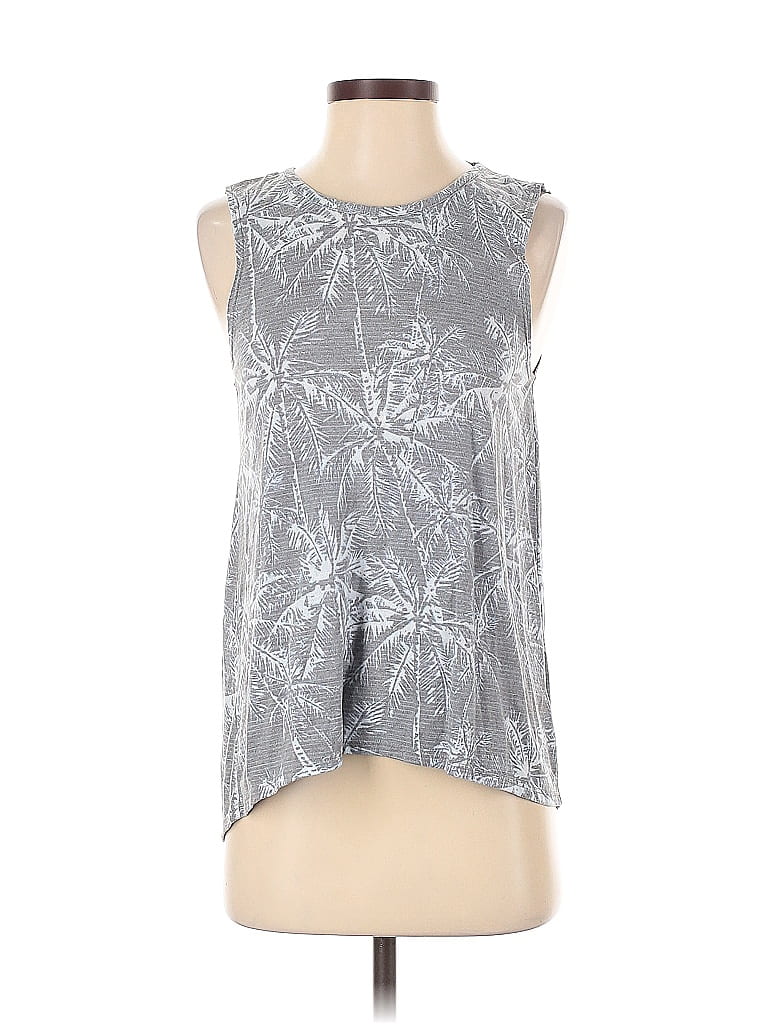Pre-owned Sol Angeles Sleeveless T-shirt In Gray