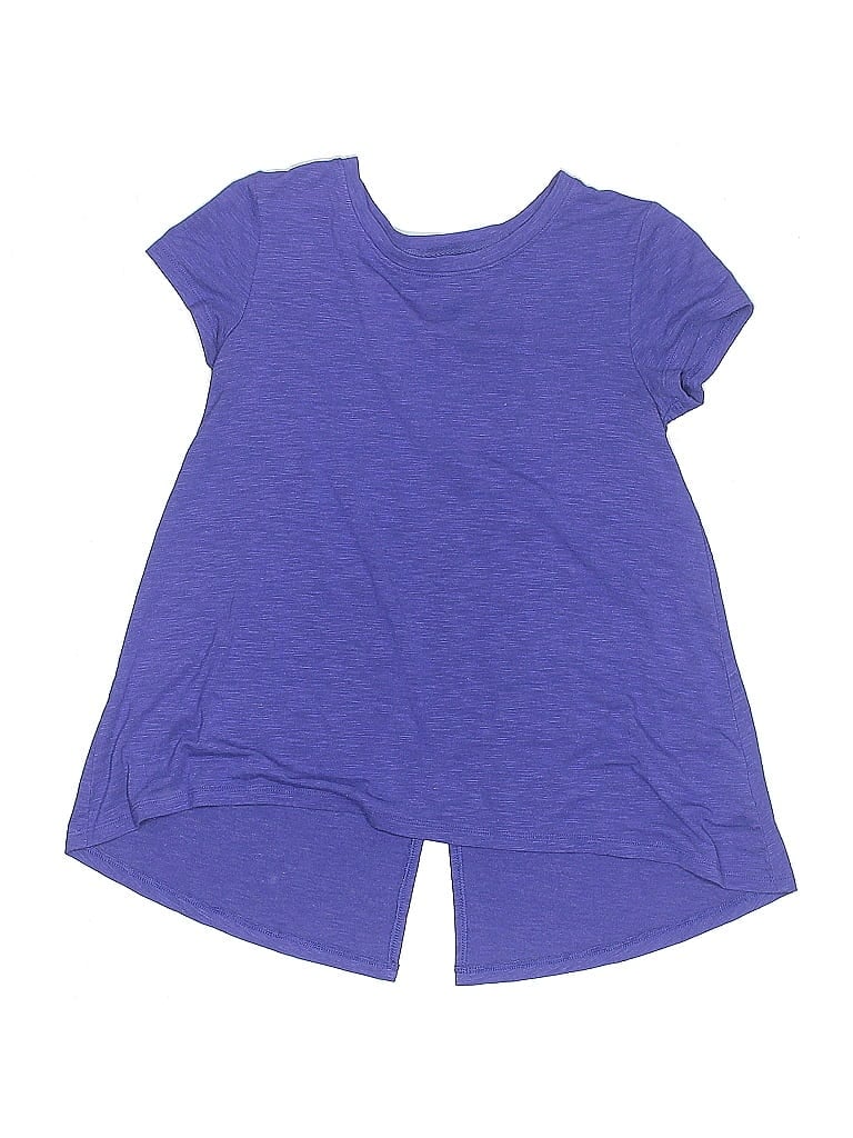 Pre-owned Cat & Jack Kids' Short Sleeve T-shirt In Purple