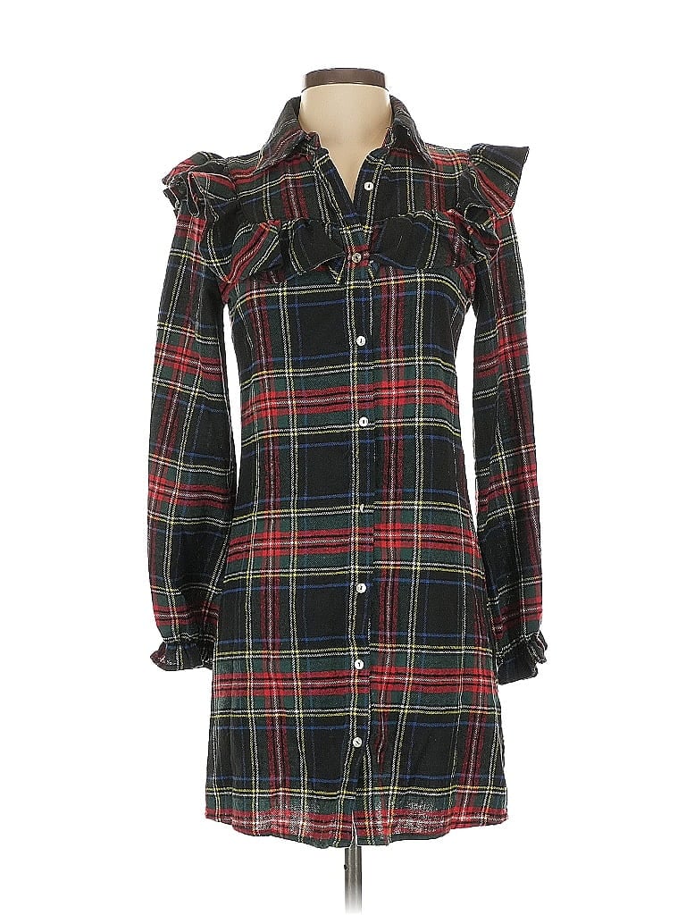 Pre-owned Blue Rain Casual Dress In Black