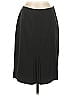 Worthington 100% Polyester Solid Black Formal Skirt Size 4 - photo 1