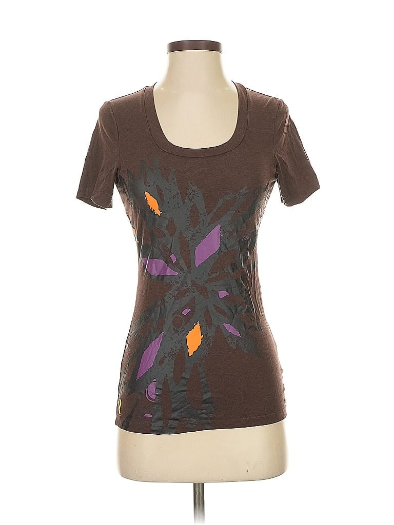 Pre-owned Lole Short Sleeve T-shirt In Brown