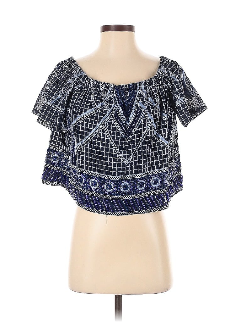 Pre-owned Parker Cardigan Sweater In Blue