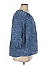 Caffé Marrakesh 100% Rayon Blue 3/4 Sleeve Blouse Size XL - photo 4
