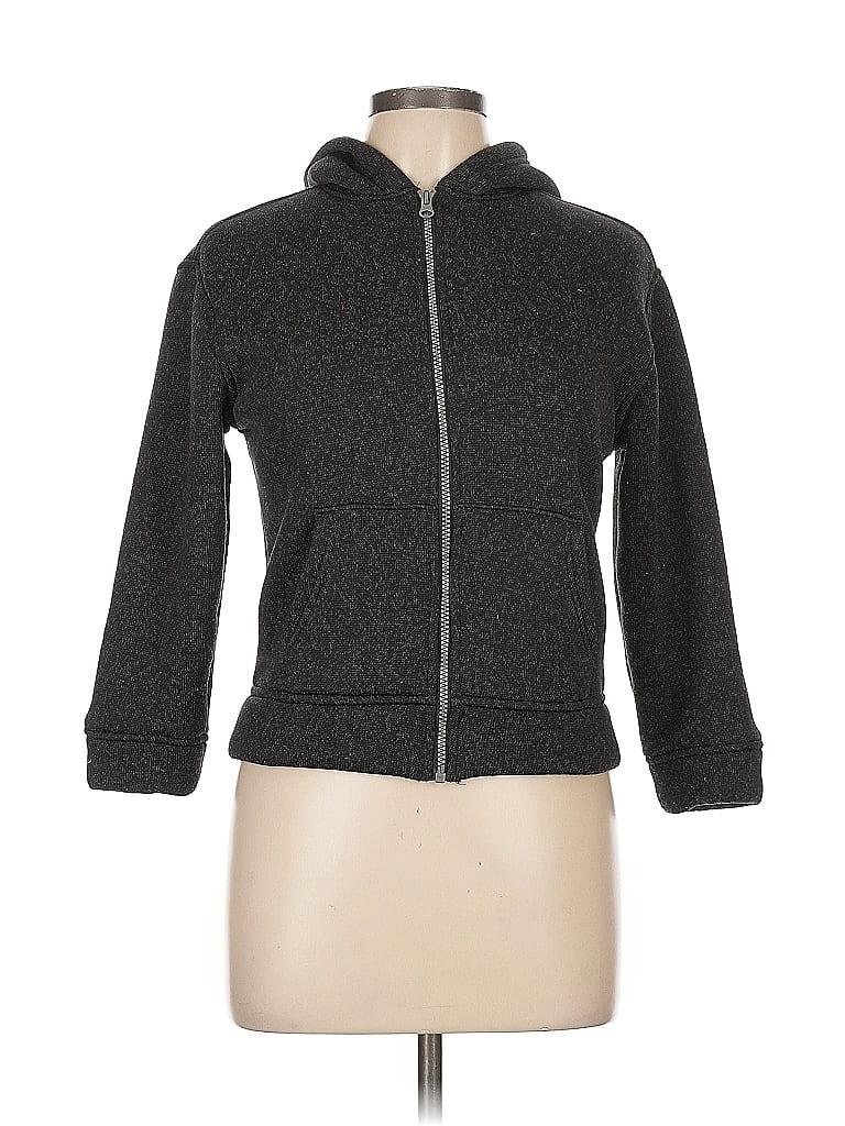 Pre-owned Old Navy Zip Up Hoodie In Gray